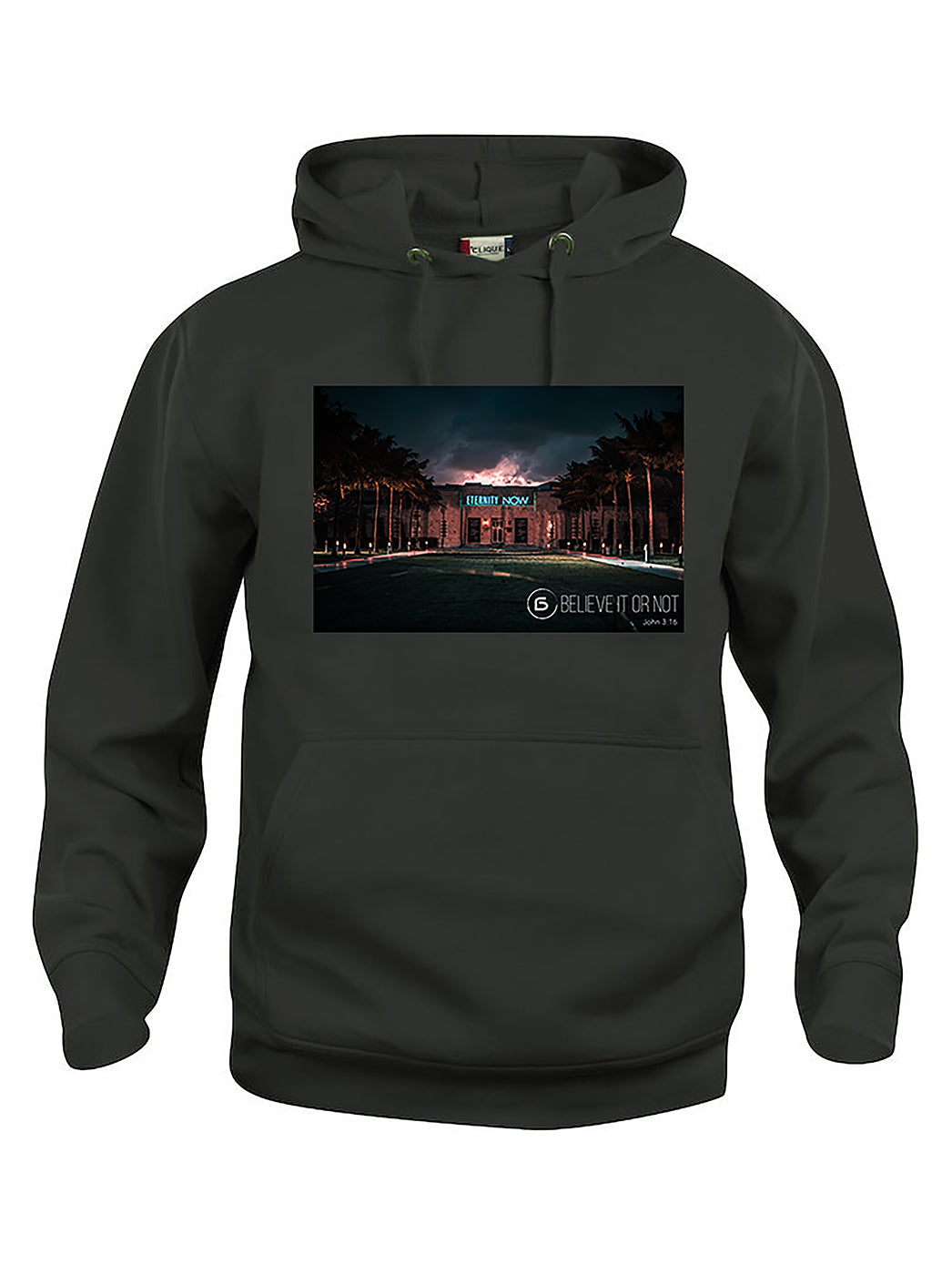 NIEUW: Hoodie Black Eternity