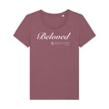 T-shirt Women Beloved Kleur: Hibiscus