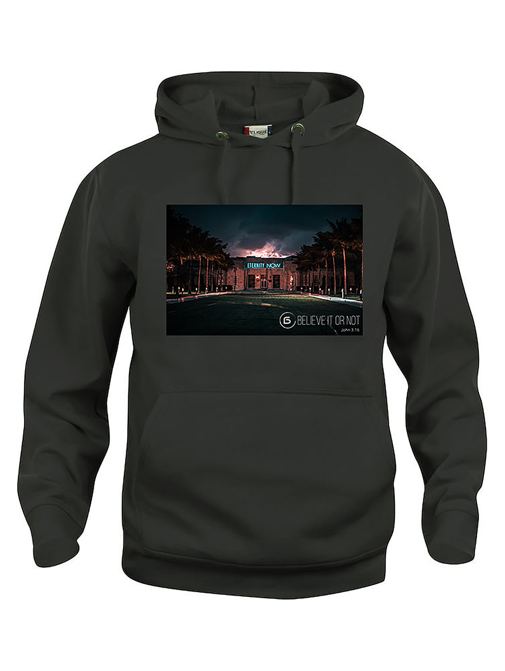 NIEUW: Hoodie Black Eternity